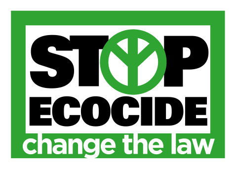 Stop Ecocide change the law banner